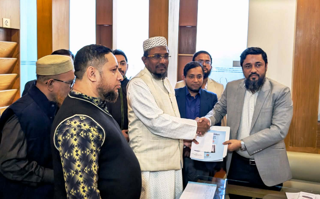 ঢাকা-৫ আসনে জামায়াতে ইসলামীর মনোনীত প্রার্থীর মনোনয়নপত্র সংগ্রহ সম্পন্ন