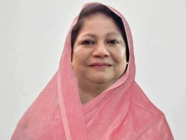 বিএনপি থেকে মনোনয়ন না পেয়ে স্বতন্ত্র প্রার্থী হওয়ার ঘোষণা ব্যারিস্টার মওদুদ আহমেদের স্ত্রী হাসনা জসীমউদ্দিন মওদুদের