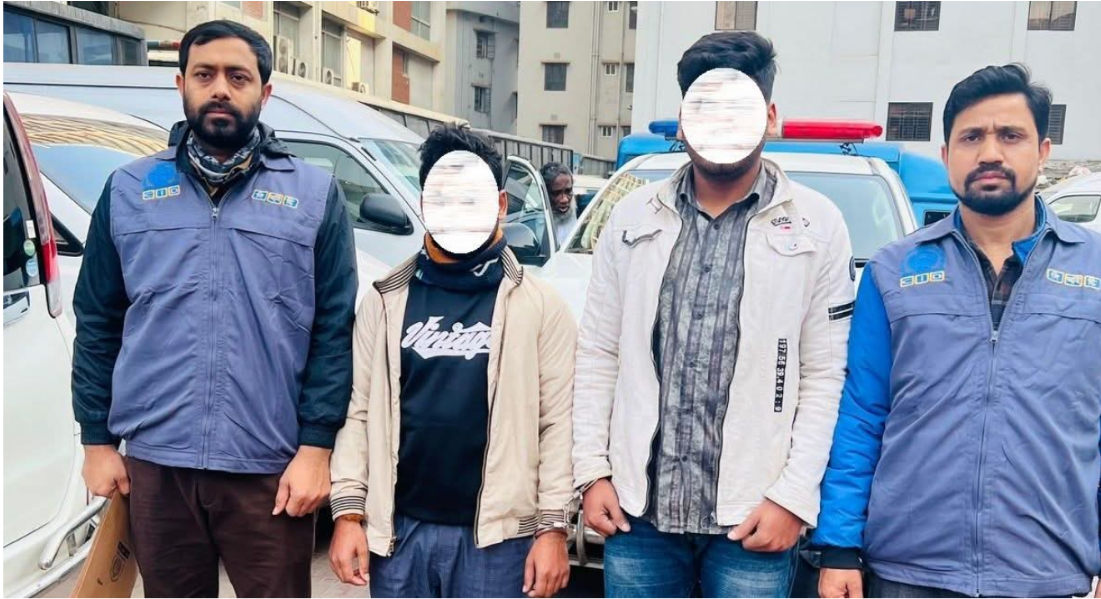 বিদেশী প্রতিষ্ঠানের ওয়েবসাইট ক্লোন করে বিনিয়োগ প্রতারণা; চক্রের মূলহোতাসহ ০২ সদস্যকে গ্রেফতার করেছে সিআইডি