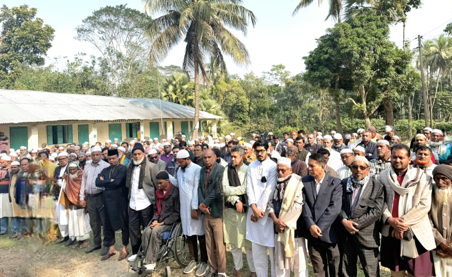 খালেদা জিয়ার জানাজায় গিয়ে বাউফলের নিরব হোসেনের দাফন সম্পন্ন