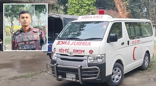 কুড়িগ্রাম সীমান্তে নিজ রাইফেলের গুলিতে বিজিবি সদস্য নিহত