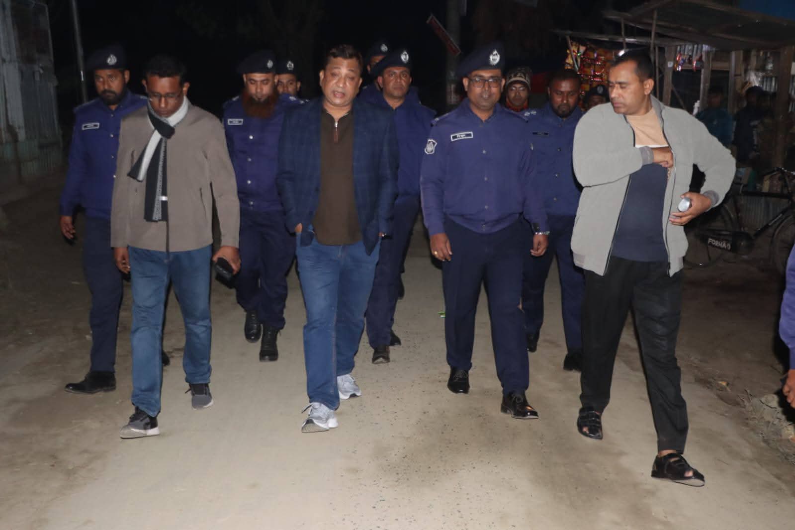 পুলিশ সুপার কর্তৃক দৌলতখান থানা আকস্মিক পরিদর্শন…