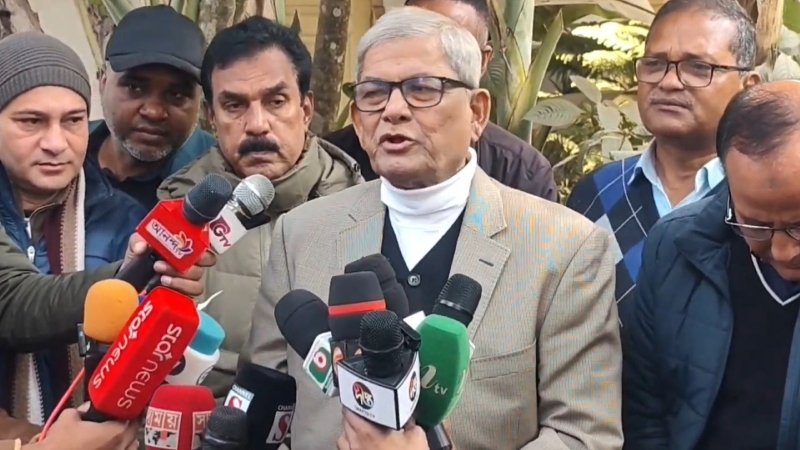 গণভোটের প্রচারণা জনগণের দায়িত্ব, বিএনপির নয়: মির্জা ফখরুল