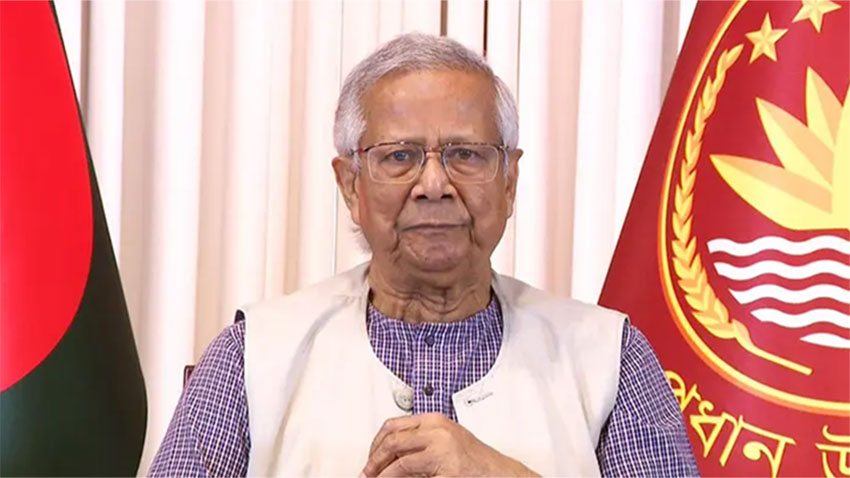 গণতান্ত্রিক উত্তরণের যাত্রা নতুন বছরে পূর্ণতা পাবে: প্রধান উপদেষ্টা