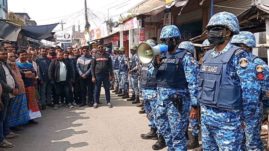 উপকূলীয় জেলায় কোস্টগার্ডের নির্বাচনি নিরাপত্তা টহল জোরদার