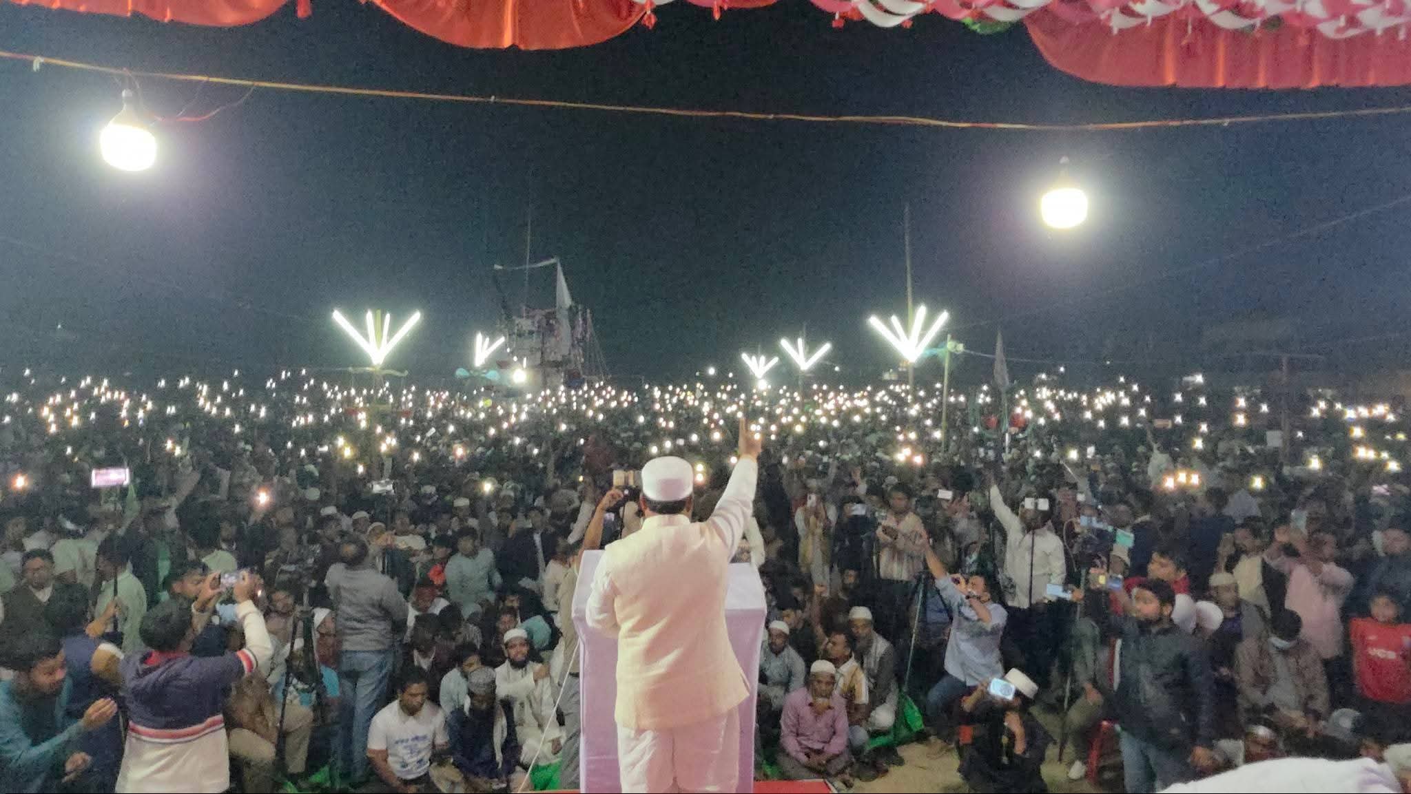 কক্সবাজার: ১ আসনে জামায়াত সমর্থিত প্রার্থী আব্দুল্লাহ আল ফারুকের শেষ জনসভায় মানুষের ঢল: