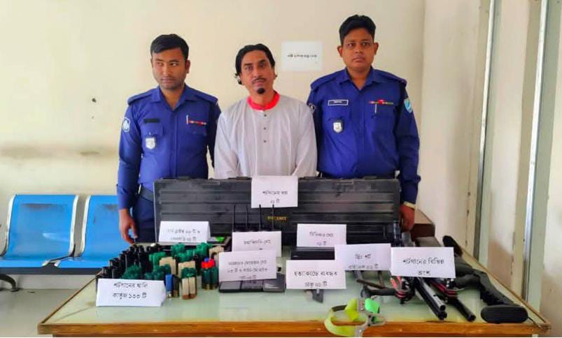 শরীয়তপুরের নড়িয়ার ‘সুরেশ্বর দরবার’ শরীফের পীর শাহীন নুরী অ’স্ত্রসহ গ্রেফতার..!