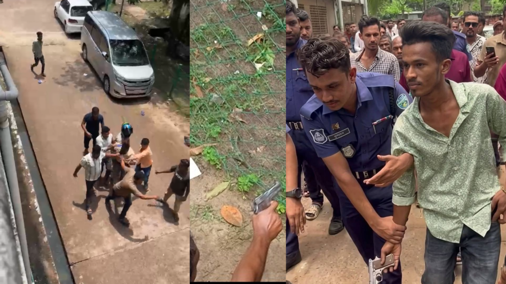 কক্সবাজার জজ কোর্ট প্রাঙ্গণে গুলাগুলি, গুলিবিদ্ধ ১….!
