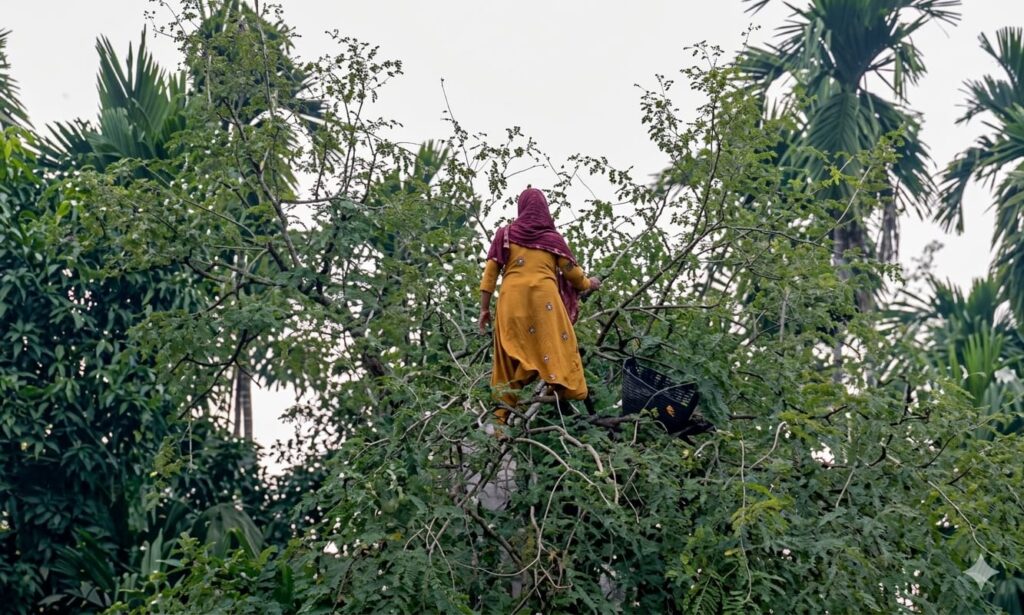 কুড়িগ্রামে তেঁতুল গাছের মগডালে বৃদ্ধা, পরে পুকুরে লাফ, উদ্ধারে ফায়ার সার্ভিস