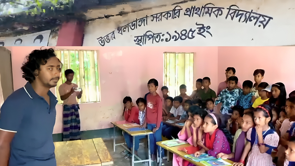 এক শিক্ষকে কয়েক বছর ধরে চলছে বিদ্যালয়, হুমকিতে শিক্ষা, স্বাস্থ্য ও নিরাপত্তা
