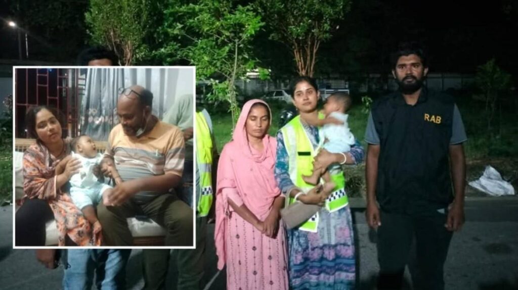 অবশেষে মায়ের কোলে ফিরলো জাজিরায় অপহৃত সেই শিশু রাফসান..!