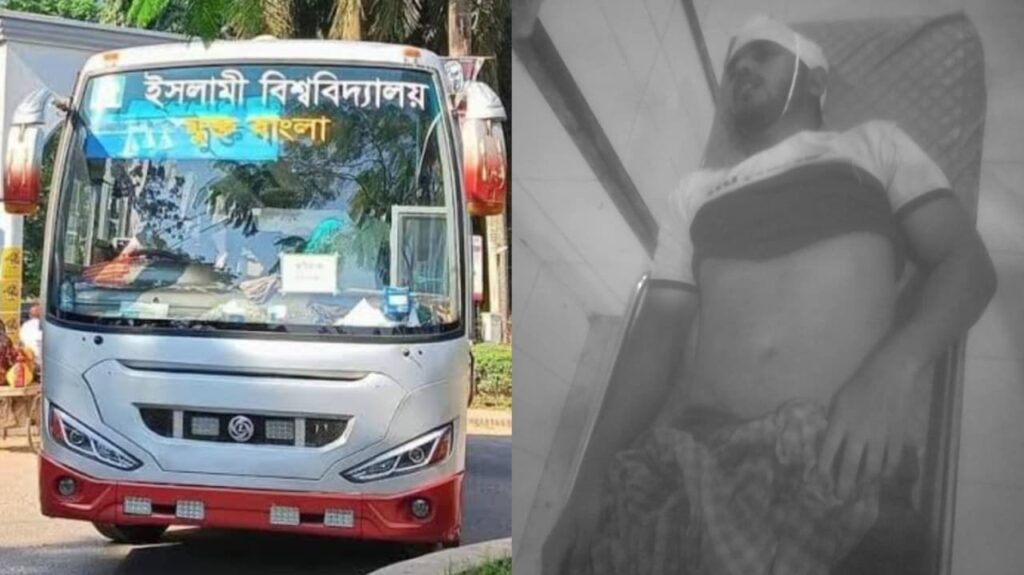 ইবি বাসের সঙ্গে নসিমনের সংঘর্ষে চালক নিহত