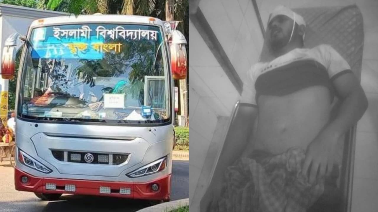 ইবি বাসের সঙ্গে নসিমনের সংঘর্ষে চালক নিহত
