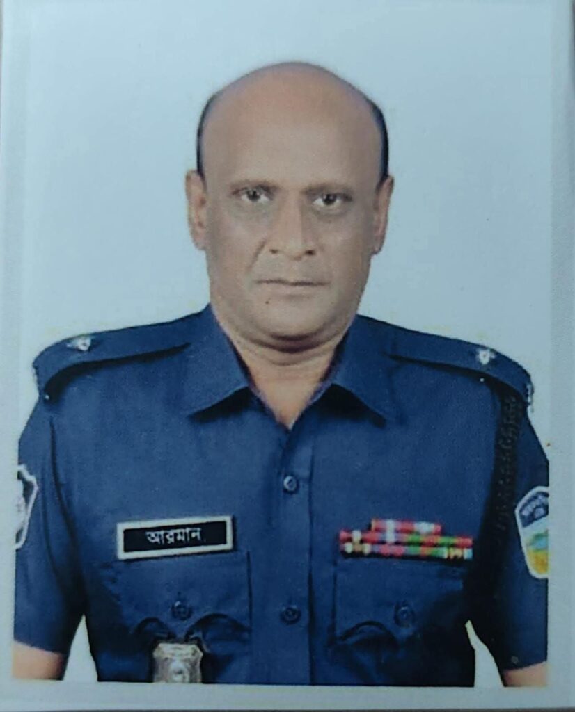 সাভার থানার অফিসার্স ইনচার্জ আরমান আলী ক্লোজড
