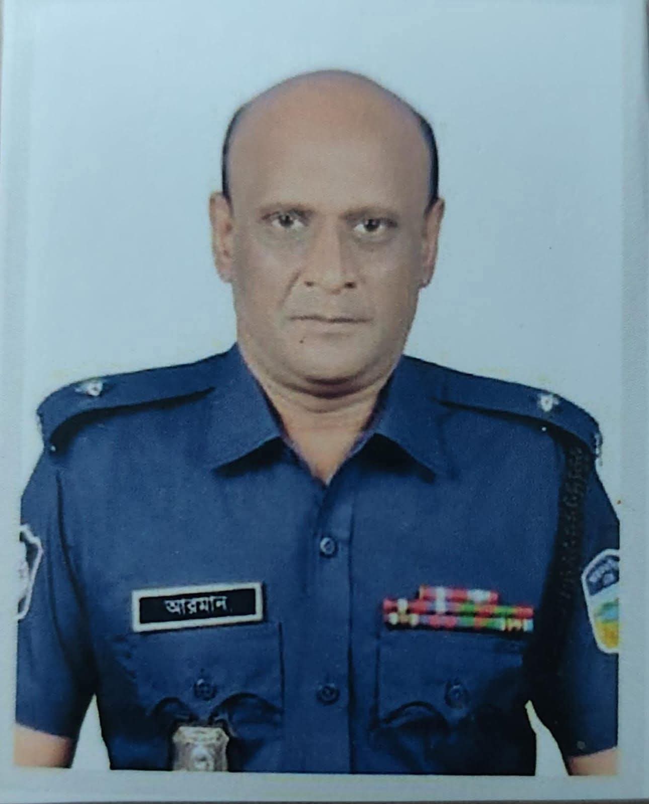 সাভার থানার অফিসার্স ইনচার্জ আরমান আলী ক্লোজড