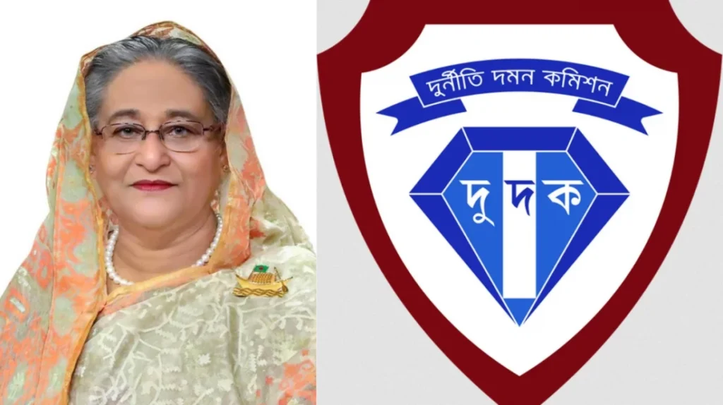 শেখ হাসিনাসহ ১০ আসামির বিরুদ্ধে ইন্টারপোল রেড নোটিশ চাইল দুদক
