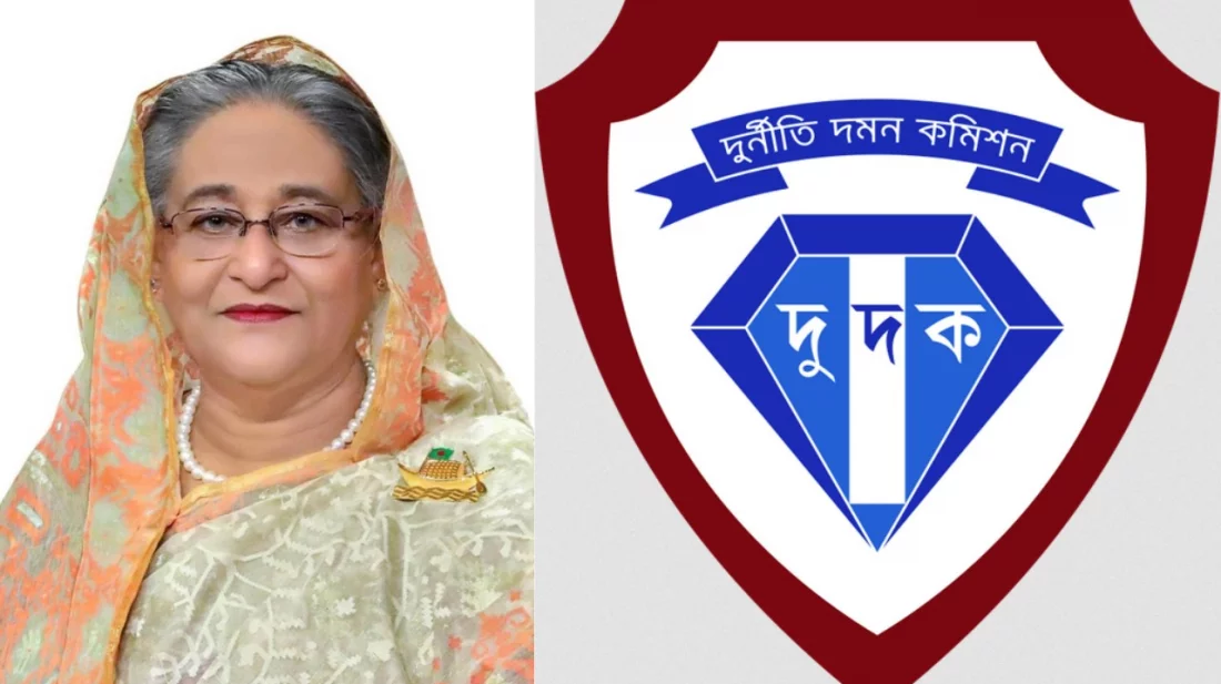 শেখ হাসিনাসহ ১০ আসামির বিরুদ্ধে ইন্টারপোল রেড নোটিশ চাইল দুদক