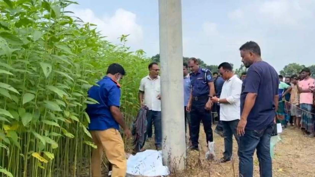 নিখোঁজ জামায়াত কর্মীর ম’রদেহ মিলল পাটক্ষেতে, বাঁধা ছিল হাত-পা