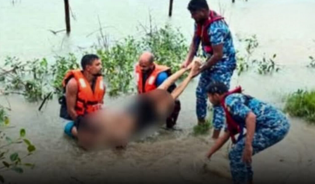উখিয়ার রেজুখাল থেকে উদ্ধার করা হয়েছে নিখোঁজ পর্যটক সায়েমের ম র দে হ