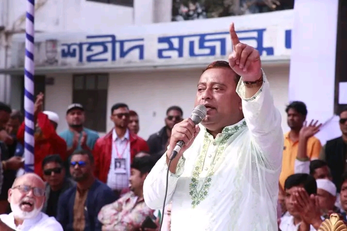 মাদক চাঁদাবাজে বিরুদ্ধে জিরো টলারেন্স ঘোষণা মেয়র প্রার্থী খোরশেদ আলমের, সাভারকে গড়তে চান সুস্থ ও নিরাপদ পৌর নগরী