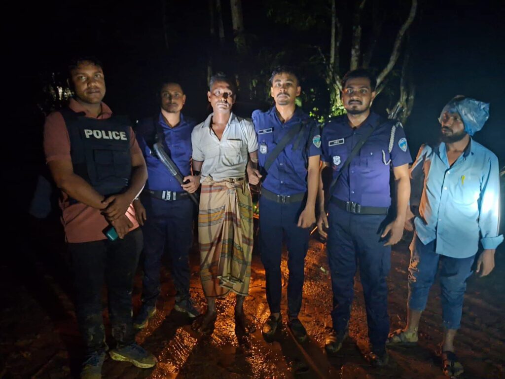 লামায় বিধবা নারীকে ধর্ষণ ও শিশু অপহরণ চেষ্টার অভিযুক্ত নাছির উদ্দিন কে গ্রেফতার করেছে পুলিশ”