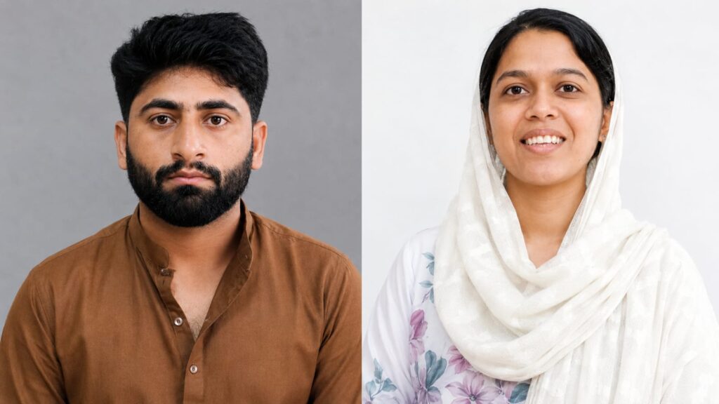 প্রেমের টানে পাকিস্তানের যুবক শরীয়তপুরে বিয়ে করলেন জাজিরার তরুণীকে