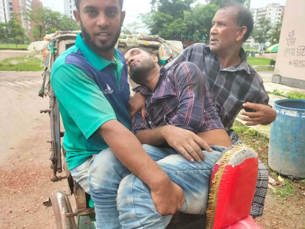 নির্মাণাধীন ভবন থেকে পড়ে শ্রমিকের মৃত্যু, নিরাপত্তা নিয়ে প্রশ্ন ?